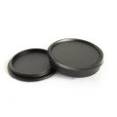 Metal Body Cap and Lens Rear Cap Set for M39 LTM LSM Leica Screw Mount MCM39S black