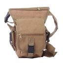 Outdoor climbing camping multifunctional tactical leg bag shoulder bag JSH1506