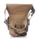 Outdoor climbing camping multifunctional tactical leg bag shoulder bag JSH1506
