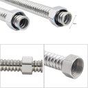 Stainless Steel Corrugated Water Heater Connector Diameter of 16mm Length of 100cm