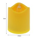 Simulate Flameless LED Candle Party Decoration Yellow