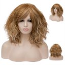 Short Curly Hair Wigs SW2101F20 Brown