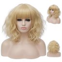 Short Curly Hair Wigs SW2101F11 Straight light golden