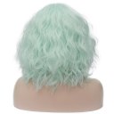 Short Curly Hair Wigs SW2101F12 Straight green