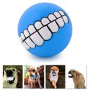 Pet Supplies Puppy Teeth Squeaky Ball Blue