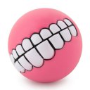 Pet Supplies Puppy Teeth Squeaky Ball Pink