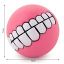 Pet Supplies Puppy Teeth Squeaky Ball Pink