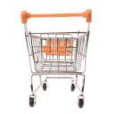 Mini Shopping Cart orange
