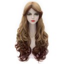 LW-951 Cosplay COS Wigs Airy Curl Hair Flax to Brown