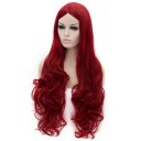 Cosplay Wig Wine Red Long Curly Hair Wig