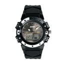 Fashionable Outdoors Sport Digital Watch Wrist Watch 0821 Black