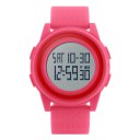 1206 Men's Fashion and Sports Waterproof Watch Rose Red
