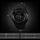 Multifunction Compass Outdoor Sports World-time Electronic Men's Watch 1300 Black