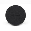 PU Linen Finish Wireless Qi Charger Fast Charging Pad for Qi-Enable Devices