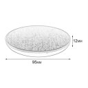 PU Linen Finish Wireless Qi Charger Fast Charging Pad for Qi-Enable Devices