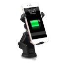 Multi-funtion Qi Wireless Car Charger Vent Phone Mount Holder Fast Charging