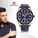 Luxury All Match Clothes PU Leather Man Quartz Hour Date Clock Wrist Watches