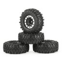 AX 4020-1 110mm 1.9in Tire Beadlock Wheel Rim for 1/10 SCX10 90046 D90 RC Car