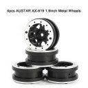 4pcs AUSTAR AX-619 1.9inch Wheel Rim for Axial SCX10 RC4WD D90 1/10 RC Car