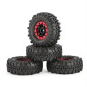 AX 4020-2 110mm 1.9in Tire Beadlock Wheel Rim for 1/10 SCX10 90046 D90 RC Car