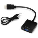 HDMI To VGA Adapter 1080P HDMI Male to VGA Female Converter For Desktop Laptop