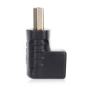 270 Degrees Angle HDMI Male To HDMI Female Cable Adapter 4k*2k Converter