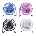 4 Inch Portable Size USB Rechargeable Table Desktop Personal Fan for Office