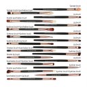 30PCS/SET Nylon Hair Wooden Handle Beauty Makeup Brushes Cosmetic Brush Tools