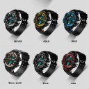 SANDA 289 Waterproof Sports Watch Unisex Multifunctional Military Wristwatch