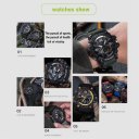 759 Digital LED Watch 30m Waterproof Luminous Analog Sport Watch