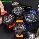 742 Watch Waterproof Quartz Wristwatch Luminous Analog Digital Men Watch