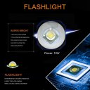 Extensible LED Flashlight T6 COB Waterproof Aluminum Magnet 5 Modes Flashlight