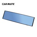 CARMATE Anti-dazzle Curved Surface Car Rear Mirror Blue Color Wide Angle Lens