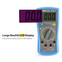 TS890D Digital Multimeter AC/DC Amp Ohm Voltage Current Multi Tester