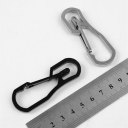 Outdoor Multifunctional Wire-cut Climbing Carabiner EDC Key Chain Locking Tool