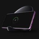 Qi Wireless Charger Charging Pad Charging Stand Dock With Fan for iPhone X