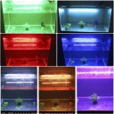 IP68 Waterproof RGB LED Aquarium Fish Tank Light With Remote Control 18CM