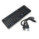 Rii i6 Mini 2.4G Wireless Keyboard With Remote Control Touchpad For Windows