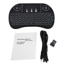 2.4Ghz 92 Keys Wireless Gaming Keyboard With Colorful Touchpad Backlight