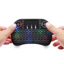 2.4Ghz 92 Keys Wireless Gaming Keyboard With Colorful Touchpad Backlight