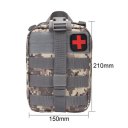 Outdoor Travel First Aid Kit Tactical Waist Pack Camping Bag Emergency Case