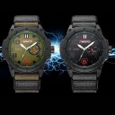 Practical Men Male Luminous Outdoor Military Nylon Strap Quartz Wrist Watch