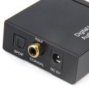 Digital Coaxial Toslink Optical to Analog L/R RCA Audio Converter Adapter