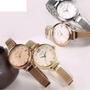 Women Wrist Watch Simple Alloy Delicate Watches Ladies Quartz Wristwatch Gift