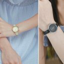 JULIUS JA-766 Quartz Watch Leather Strap Ultra Thin Waterproof Fashion Watch