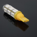 T10 5050 Bulb Wedge Car 13-LED SMD Yellow Light New