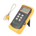 6802 II Dual Channel Digital Thermometer 2 K-Type Thermocouple Sensor Probe