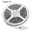 Waterproof LED Strip Light Plant Grow Lights 5050 SMD Red Blue Growing Lamp 5M