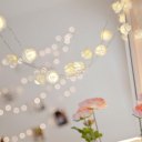 Bright 20 LED USB Rose Flower Shape LED Light Strip Christmas Decorative Lamp