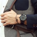 OCHSTIN 048A Fashion Men Watch Men Calfskin Leather Band Date Wristwatch
